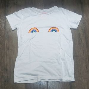 Offers accepted: Bando rainbow boobies tee